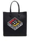 BURBERRY BURBERRY LOGO GRAPHIC TOTE BAG