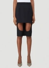 BURBERRY BURBERRY STEP THROUGH SKIRT