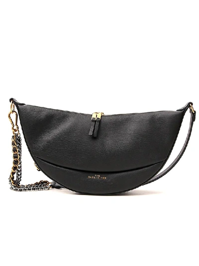Marc Jacobs Women's The Eclipse Leather Saddle Bag In Black