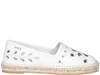 RED VALENTINO RED VALENTINO EMBROIDERED ESPADRILLES