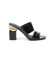 FERRAGAMO SALVATORE FERRAGAMO SCULPTURED HEEL MULES