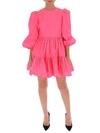 VALENTINO VALENTINO BALLOON SLEEVES RUFFLED DRESS