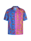 VERSACE VERSACE GRAPHIC PRINTED PATCHWORK SHIRT