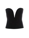 VERSACE VERSACE SWEETHEART NECK STRAPLESS TOP