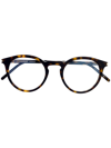 Saint Laurent Square-frame Acetate Optical Glasses In Black