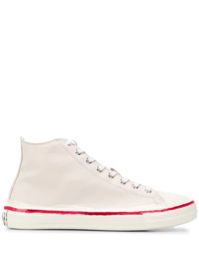 Marni High-top Sneakers In White
