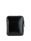 Comme Des Garçons Homme Deux Rectangular Zipped Wallet In Black