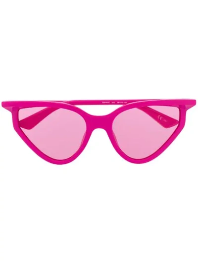 Balenciaga Cat Sunglasses In Pink