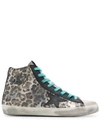 GOLDEN GOOSE FRANCY DISTRESSED HIGH-TOP trainers