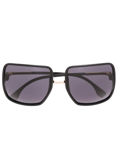 Fendi Dark Tinted Sunglasses In Black