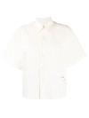 AMI ALEXANDRE MATTIUSSI PETAL SHORT-SLEEVE SHIRT