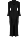 YOHJI YAMAMOTO BLAZER WIDE-LEG JUMPSUIT