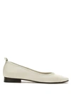 SARAH CHOFAKIAN NUAGE ALMOND-TOE FLATS