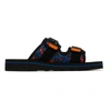 PS BY PAUL SMITH PS BY PAUL SMITH BLACK MICAH SANDALS