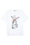 OFF-WHITE FUTURA ALIEN GRAPHIC TEE,OMAA038S201850500188