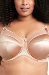 Goddess Keira Full Figure Soft Cup Bra In Fawn