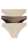 Honeydew Intimates Skinz 3-pack Hipster Panties