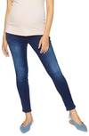 1822 Denim Butter Maternity Ankle Skinny Jeans In Marco