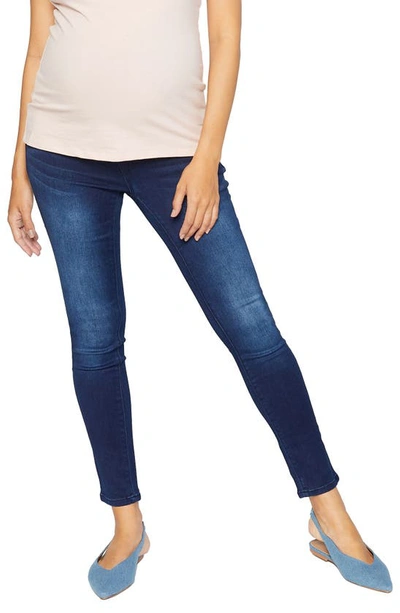 1822 Denim Butter Maternity Ankle Skinny Jeans In Marco