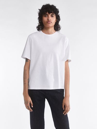 Filippa K Annie Cotton T-shirt In White