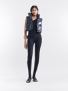 Filippa K Seamless Open Heel Mesh Legging In Black
