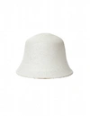 Y's White Toquilla Hat In White