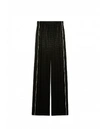 BALENCIAGA BLACK SATIN TRACKSUIT TROUSERS,623900/TIO28/1000