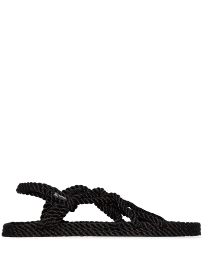 Nomadic State Of Mind Double Decker Jc Platform Sandals In Black