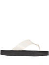 ATP ATELIER MELITTO LEATHER FLATFORM SANDALS