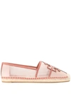 TORY BURCH INES LOGO ESPADRILLES