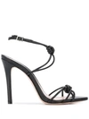 SCHUTZ STRAPPY HIGH HEEL SANDALS