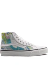 CONVERSE SK8-HI 138 DECON "COLOR MARBLE" SNEAKERS