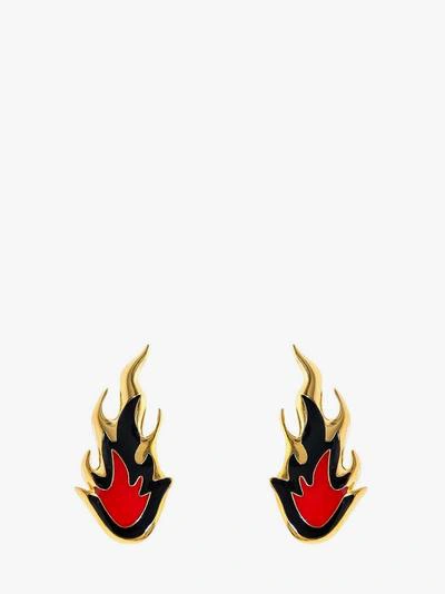 Ambush Metal Earrings - Atterley In Gold