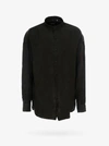Costumein Plain Button Shirt In Black