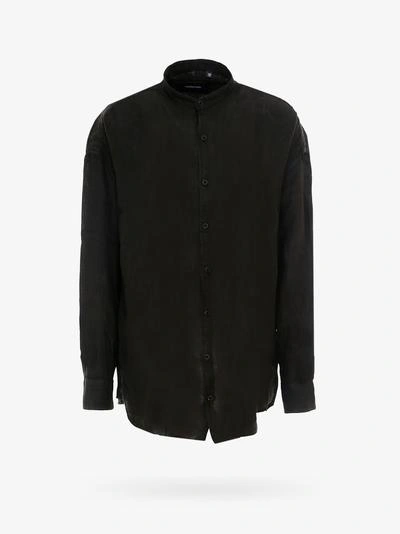 Costumein Plain Button Shirt In Black