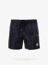 Moncler Nylon Technique Swim Shorts In Blue