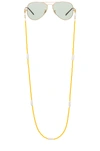 DONNI BEAD PEARL SUNNY CHAIN,DONR-WA29