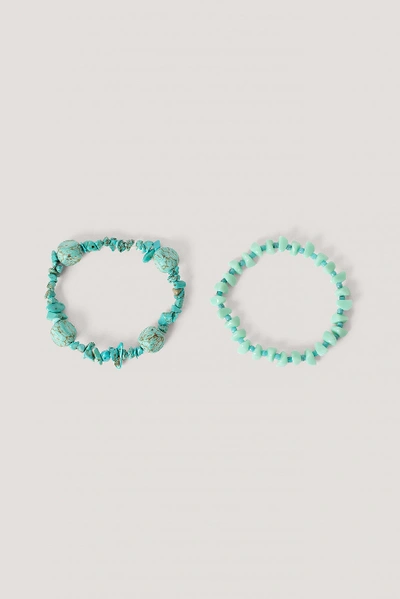 Na-kd Turquoise Double Bracelet Set - Turquoise