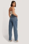 ABRAND A MIAMI TAPER JEANS - BLUE