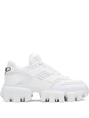 Prada Cloudbust Thunder Sneakers In White