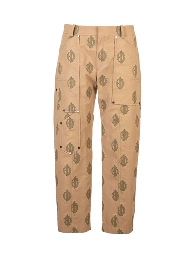 パンツ CHLOE BROWN COTTON PANTS Chloé Women's Brown Cotton Pants | ModeSens
