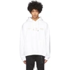 MASTERMIND JAPAN MASTERMIND WORLD WHITE BOXY FOILED HOODIE