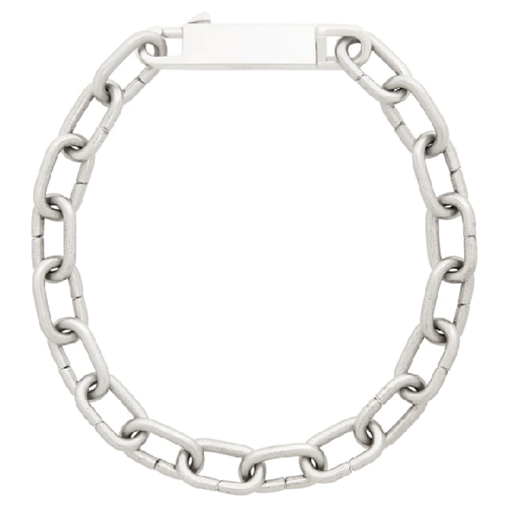 アクセサリー rick owens easy choker Rick Owens Silver Easy Choker Necklace In 128 Silver | ModeSens