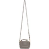 CHLOÉ CHLOE GREY MINI MARCIE SHOULDER BAG