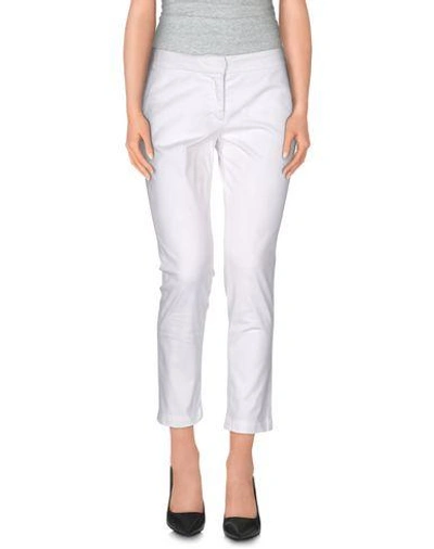 Siviglia Casual Trousers In White