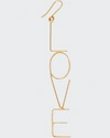 Atelier Paulin 18k Big Love Drop Earring, Single In Gold