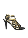 PRADA PRADA BAROQUE SANDALS