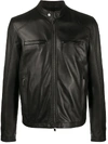 TAGLIATORE ZIPPED BOMBER JACKET