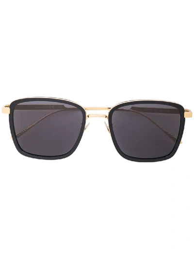 Bottega Veneta Square-frame Sunglasses In Gold