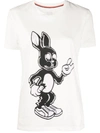 Paul Smith Bunny Print T-shirt In White
